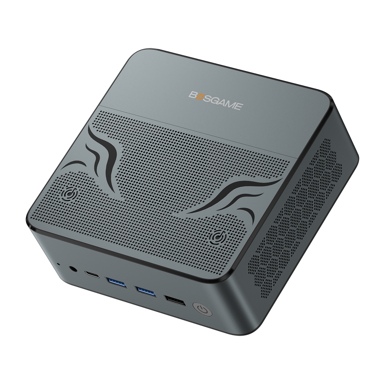 BOSGAME Mini Gaming PC M2, Bulit in Speaker, Powred by AMD Ryzen 9 7940HS Processor, 32GB DDR5 1TB NVMe SSD