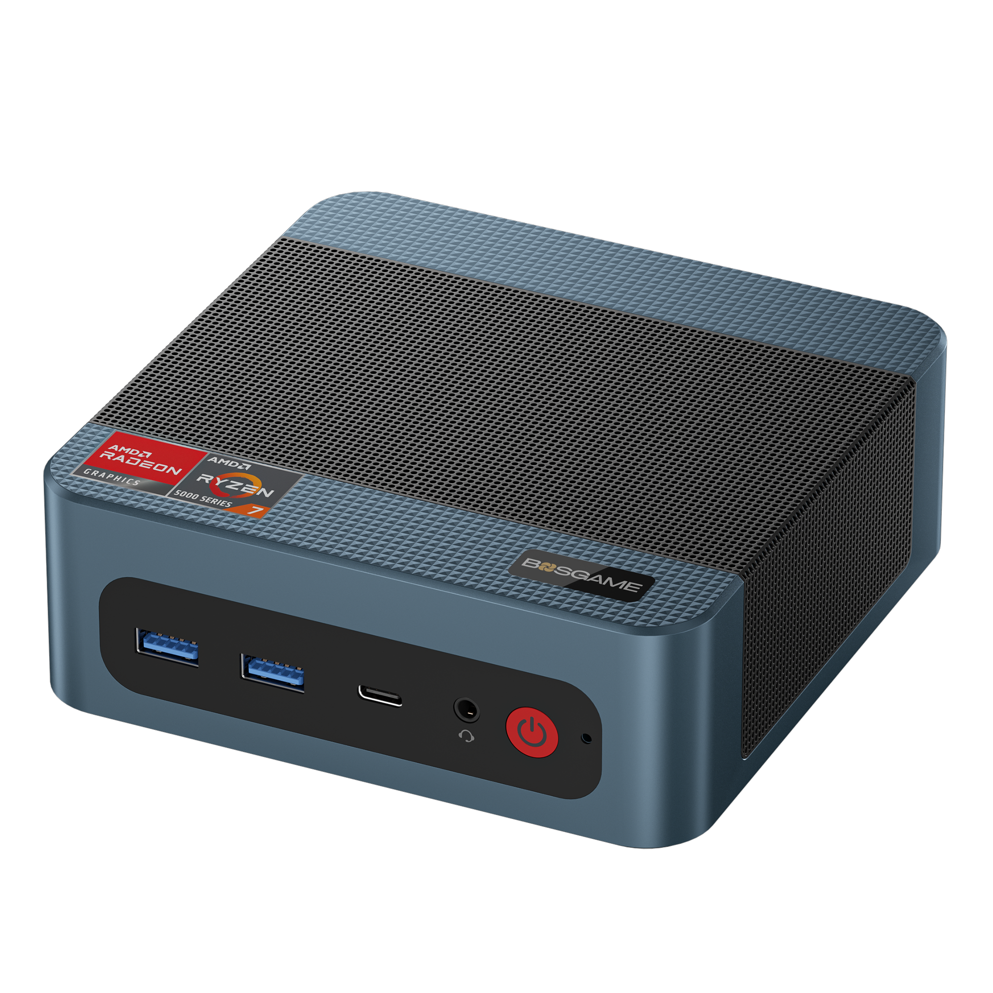 BOSGAME Mini Gaming PC P3Lite, AMD Ryzen 7 6800H 32GB DDR5 1TB NVMe SS