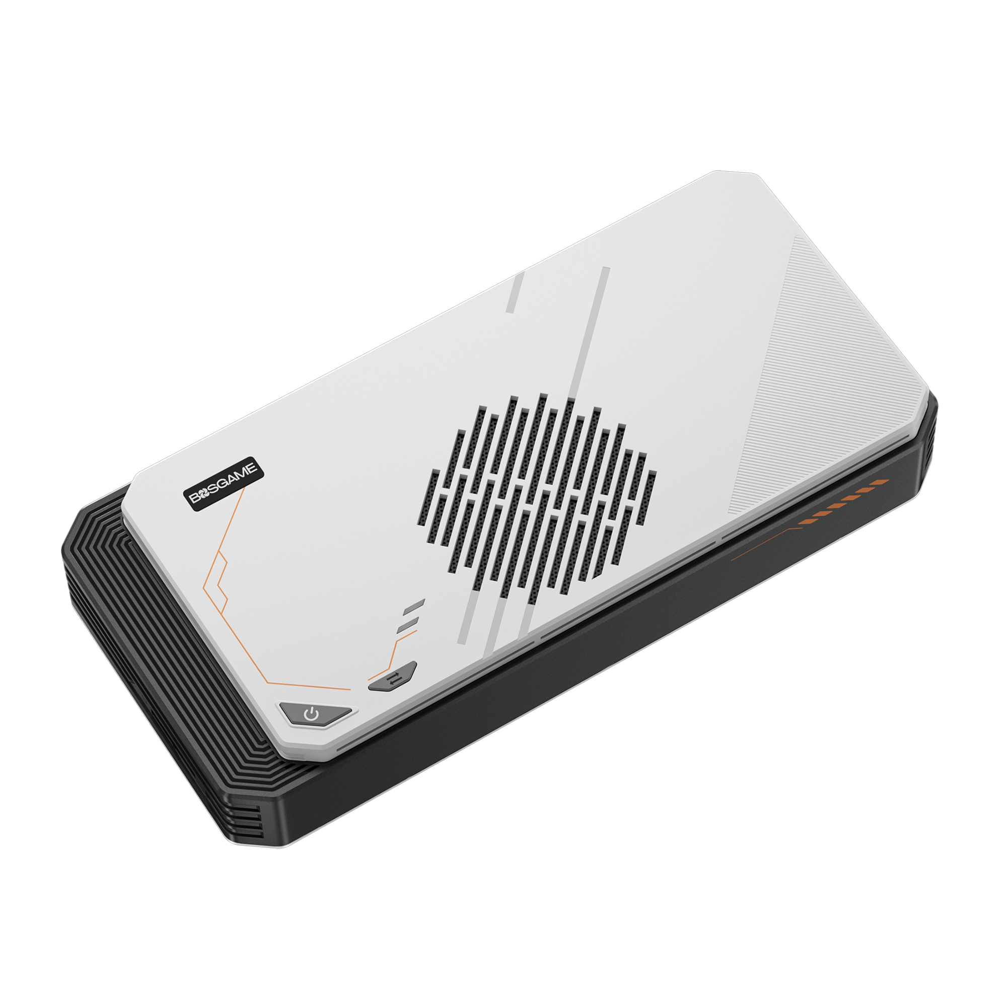 BOSGAME External GPU Docking Station GVP7600 Core, eGPU Game Console with AMD Radeon 7600M Graphics Card, Oculink, Thunderbolt 3, HDMI 2.1, DisplayPort2.0, eGPU Dock for Mini PC