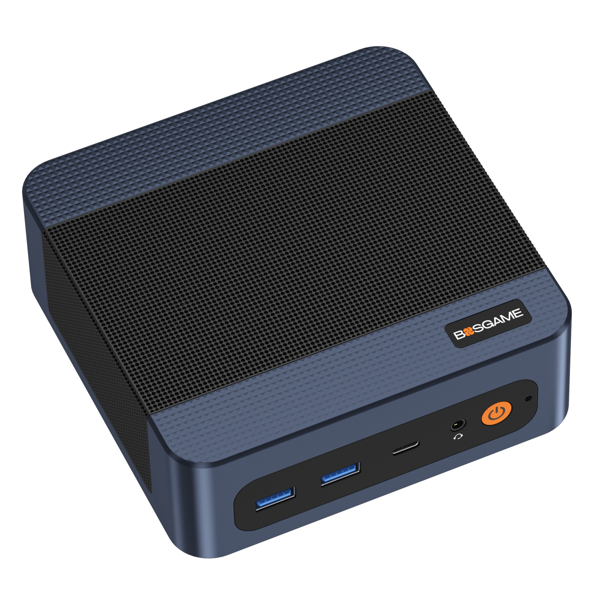 BOSGAME E6 ECO Mini PC Intel Core 3 304 5-Core 12GB LPDDR5X 512GB NVMe SSD Dual 2.5G LAN Wi-Fi 7 4K Triple Display Windows 11 Small Desktop Computer