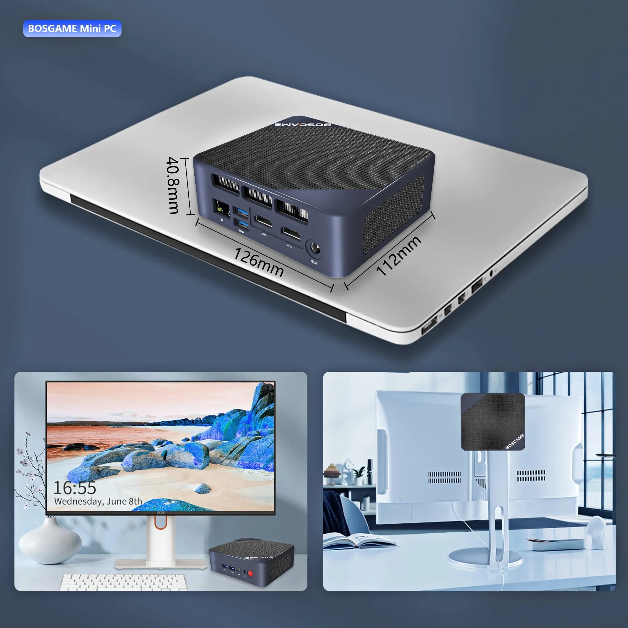 BOSGAME Mini PC N95
