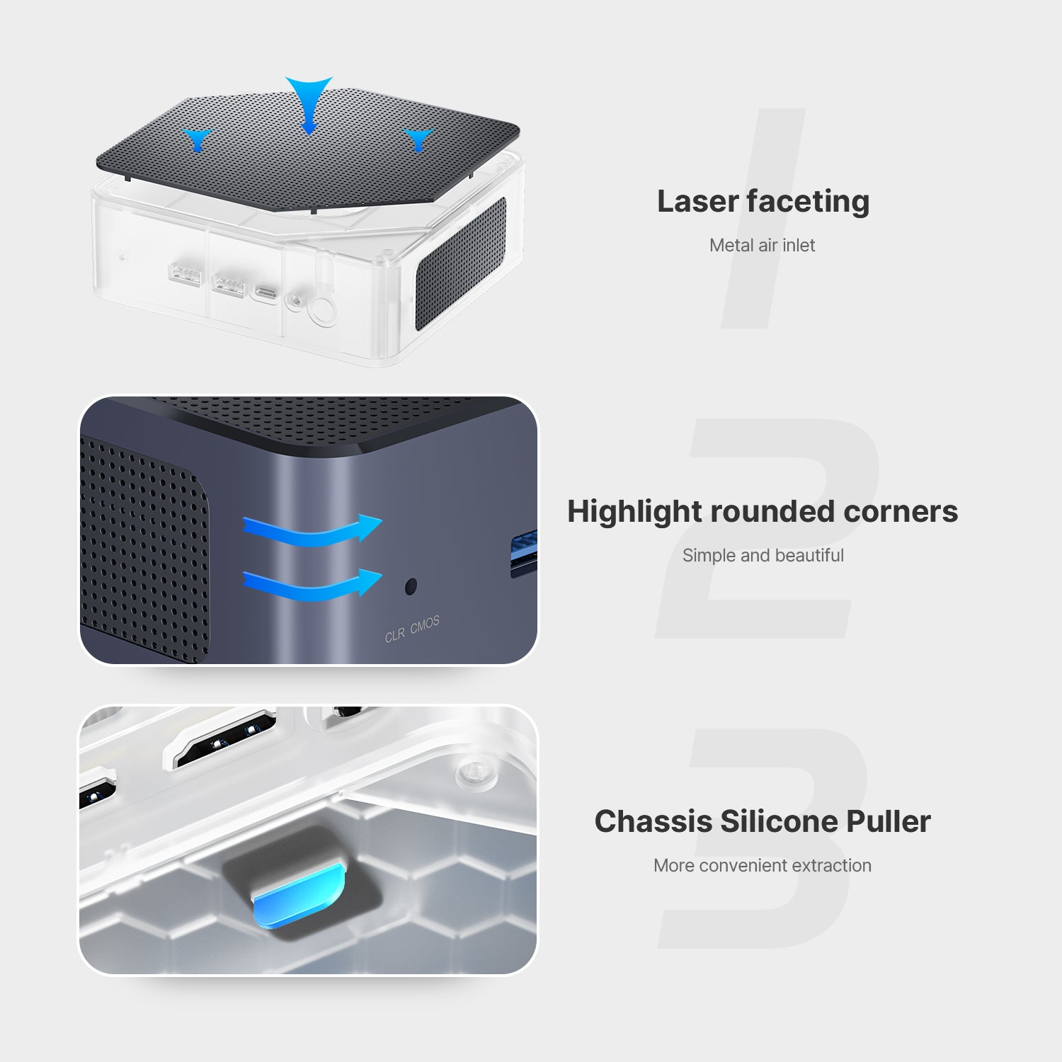 BOSGAME Ubuntu OS Mini PC_Intel N95, pre-installed with Ubuntu 22.04