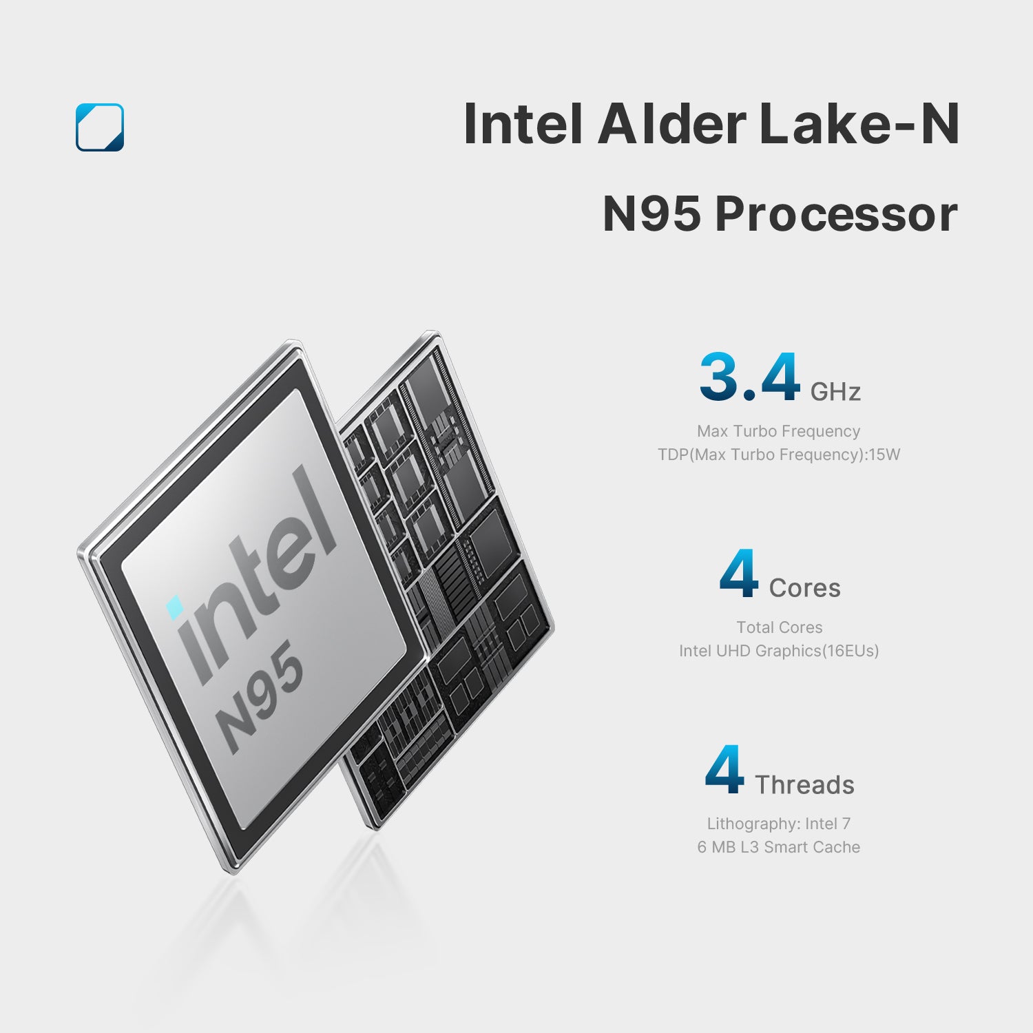 BOSGAME Ubuntu OS Mini PC_Intel N95, pre-installed with Ubuntu 22.04