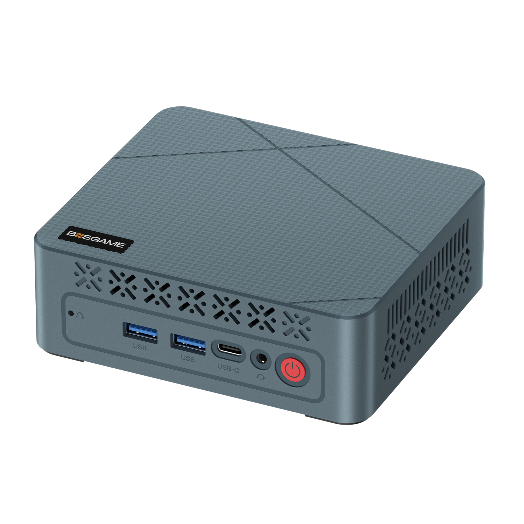 BOSGAME E2 NEO Mini PC AMD Ryzen 5 3500U (up to 3.7GHz), 16GB DDR4 RAM 512GB NVMe SSD, 4K Triple Display via Dual HDMI & USB-C, WiFi 5, BT 5.0, Mini Enterprise Office Desktop Computer