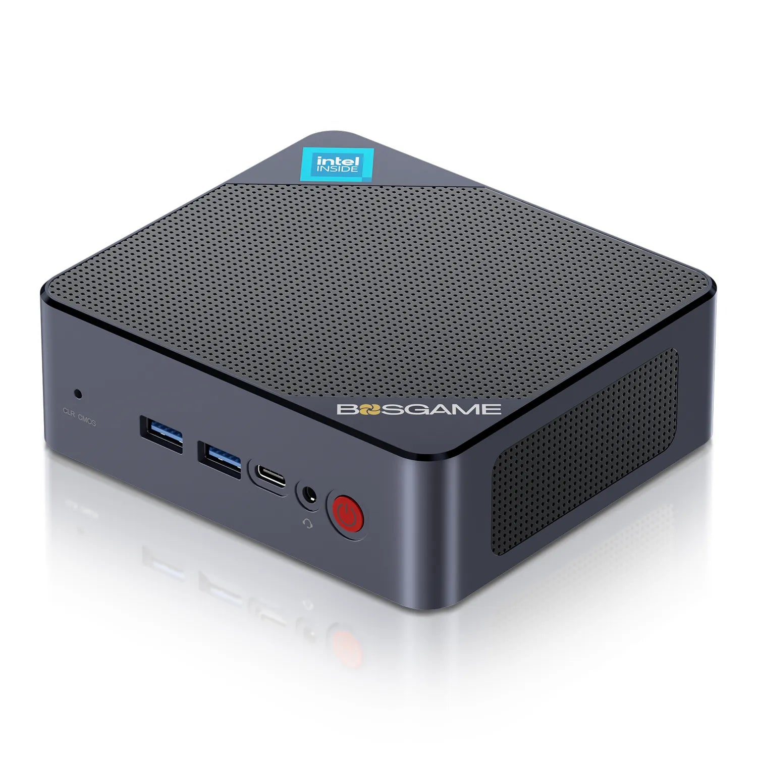 BOSGAME Mini PC B100, Intel 12th Gen Alder Lake N100, Full-feathured U