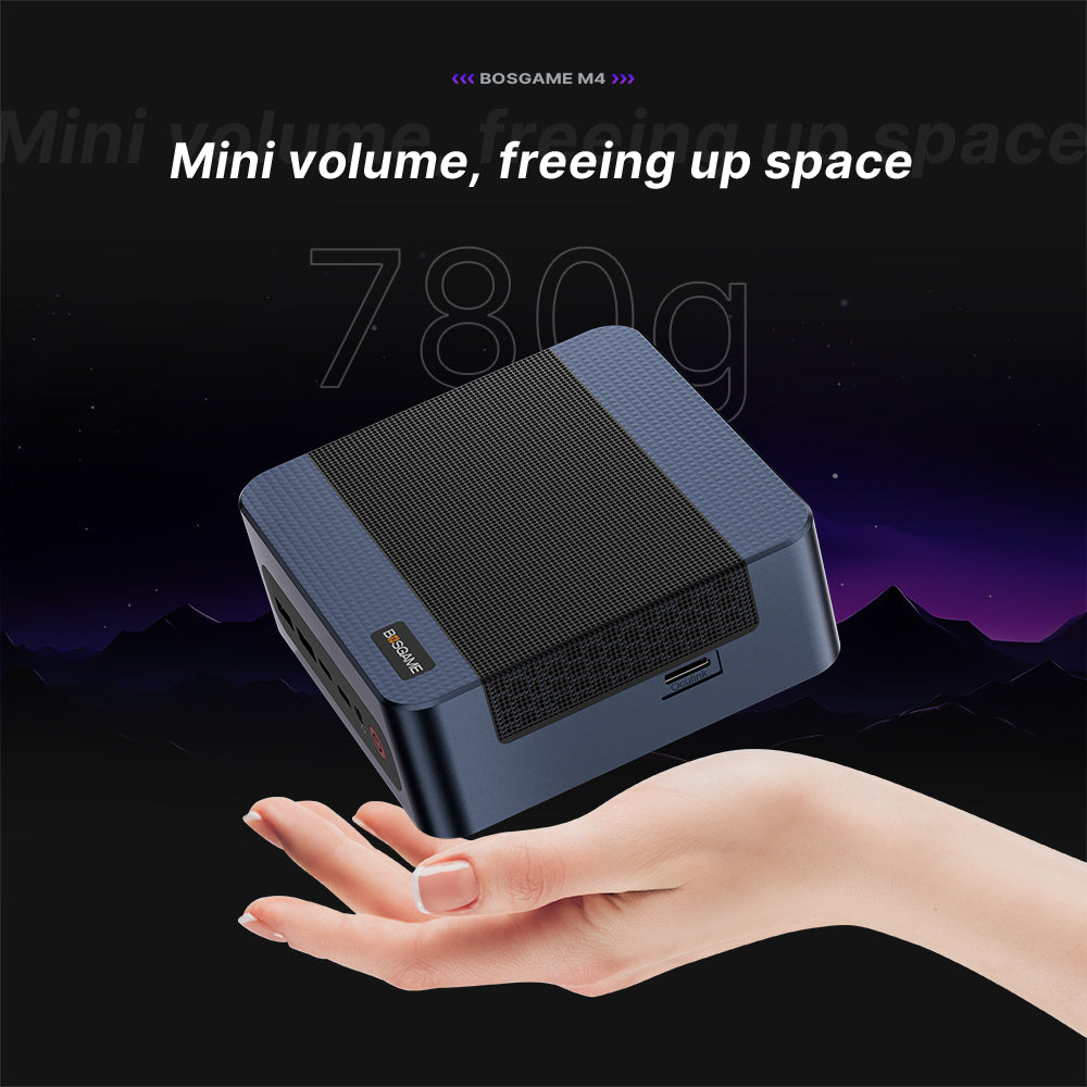 BOSGAME M4 Mini PC- Ryzen 7 8745HS 32GB DDR5 +1TB SSD
