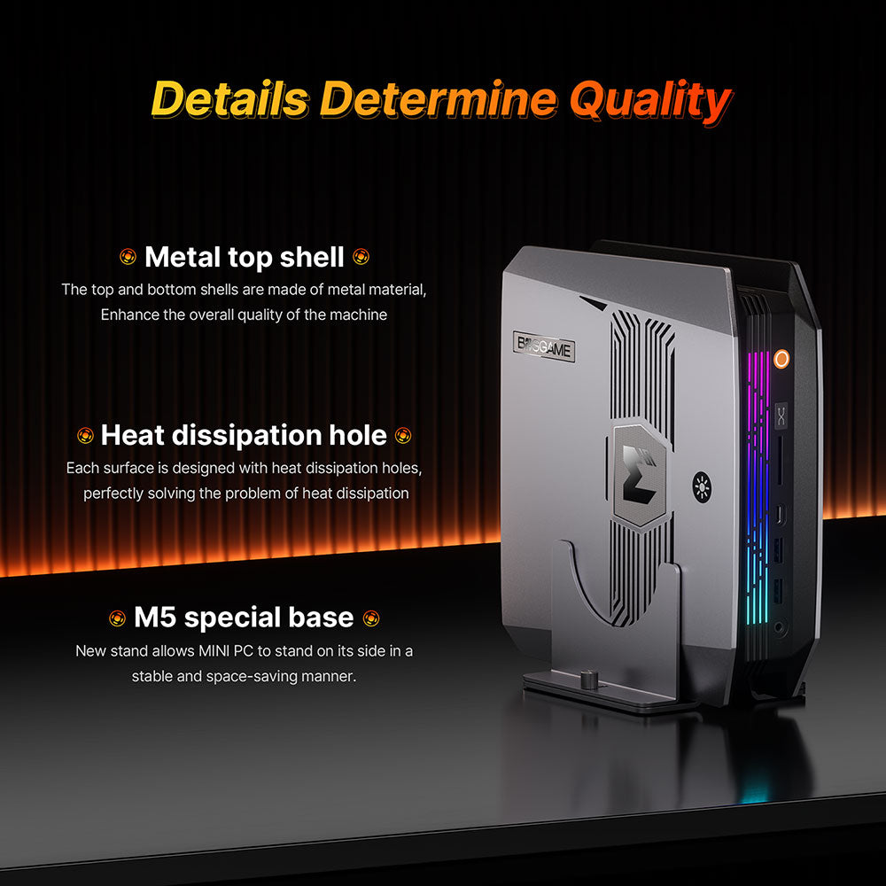 Bosgame M5 AI Mini Desktop Ryzen AI Max+ 395 processor 96GB/128GB+2TB SSD