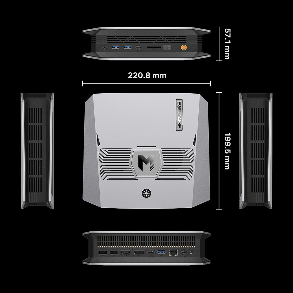 Bosgame M5 AI Mini Desktop Ryzen AI Max+ 395 processor 96GB/128GB+2TB SSD