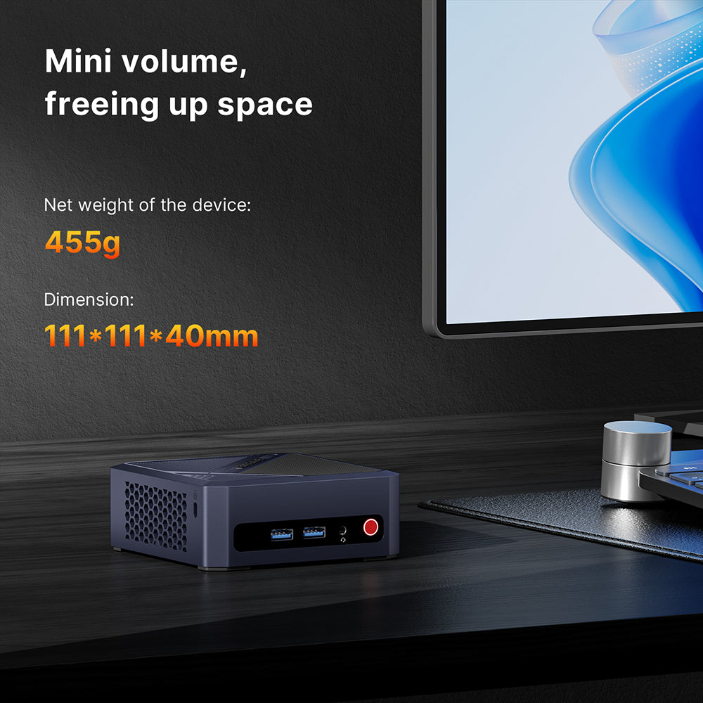 BOSGAME P5 Pro Mini PC - AMD Ryzen 7 6800H