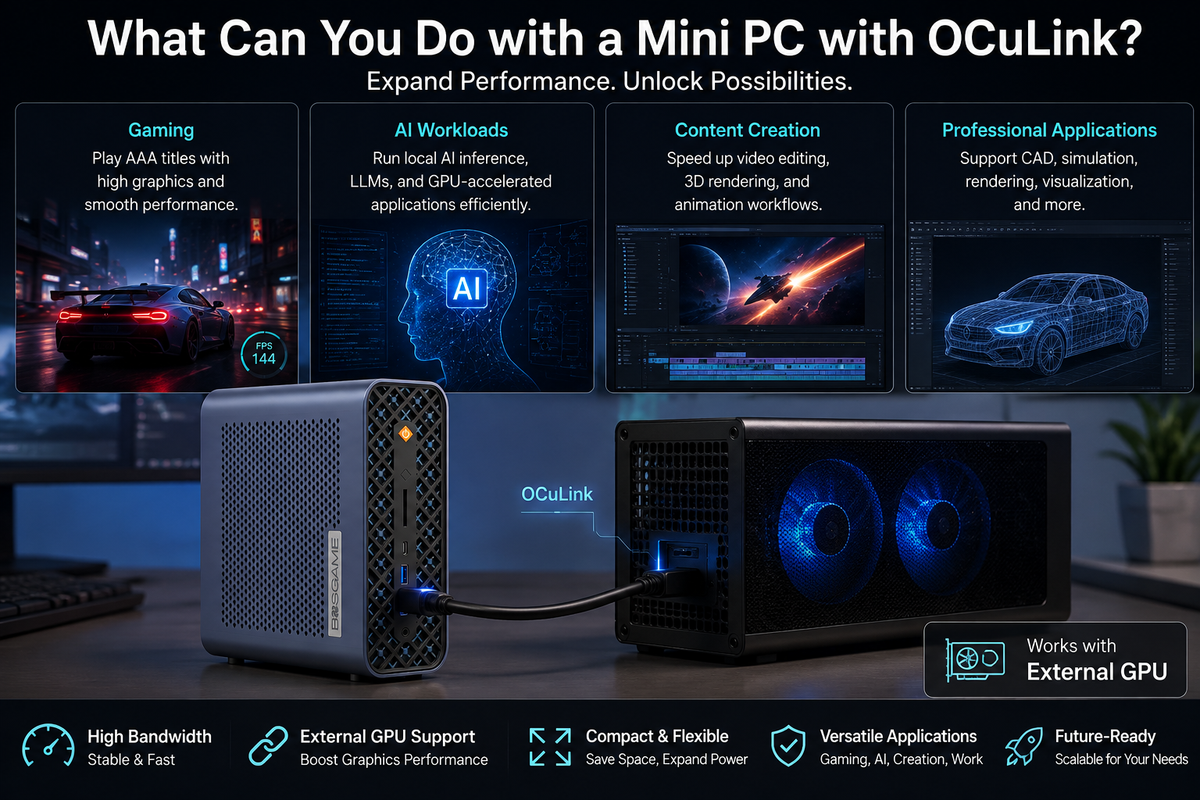 Mini PC with OCuLink: What It Is and Why You Might Need One