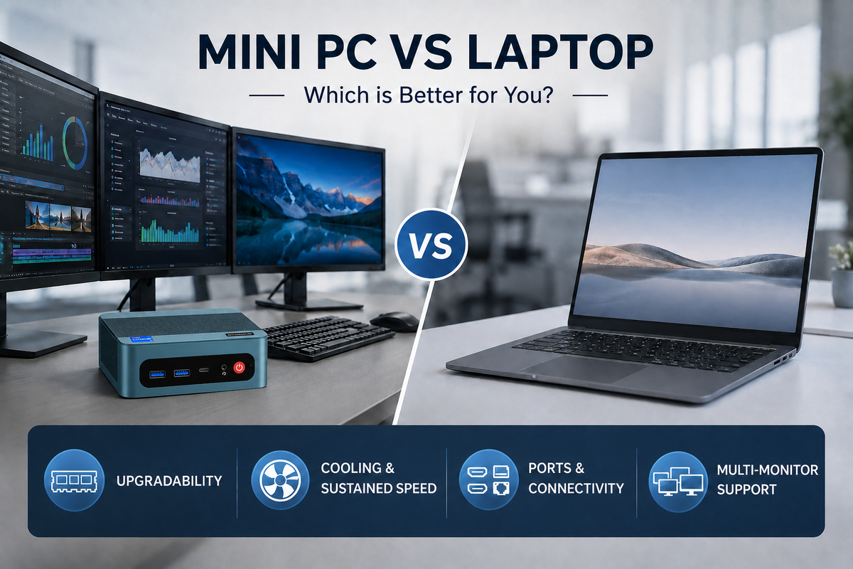 Mini PC vs Laptop: Which One Should You Choose?