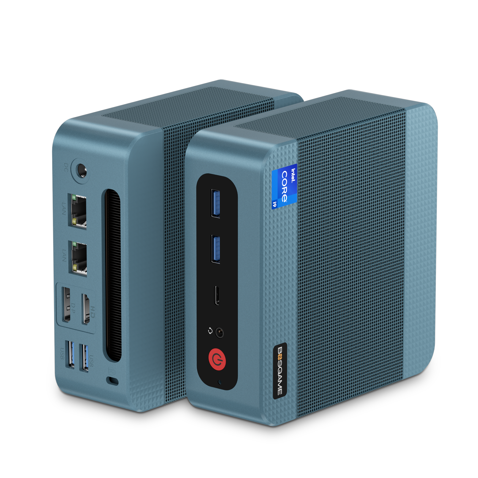 BOSGAME Intel Mini PC P2Pro,  Intel Core-i9 12900H 32GB DDR4 1TB SSD Thundernblot 4 Mini PC Daul NIC PC