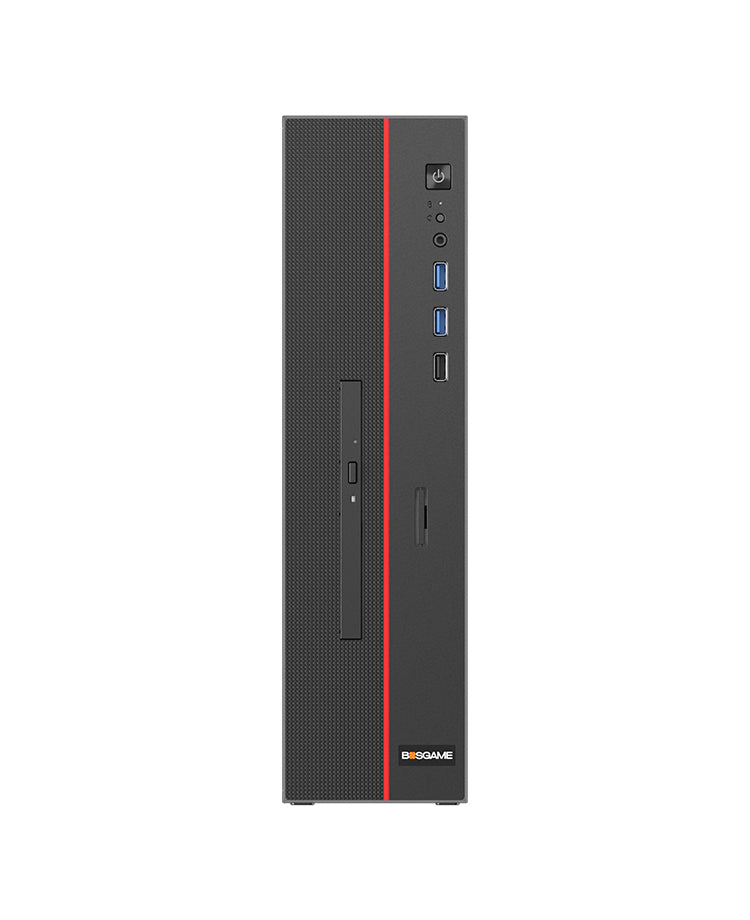 VX40 Tower Desktop Computer,8L Compact Case, Intel Core i5-12450H, 8GB DDR4 1TB NVMe SSD,4K Dual Display, WiFi 6