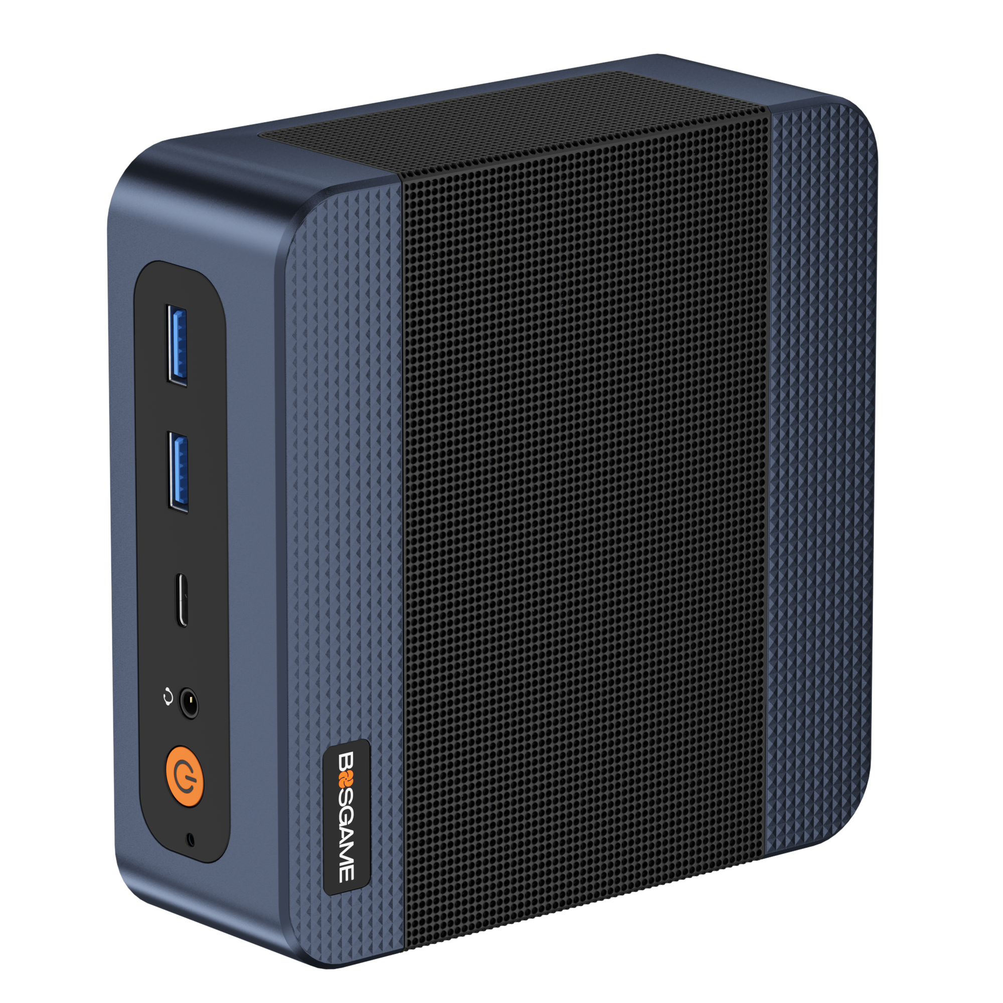 BOSGAME E6 ECO Mini PC Intel Core 3 304 5-Core 12GB LPDDR5X 512GB NVMe SSD Dual 2.5G LAN Wi-Fi 7 4K Triple Display Windows 11 Small Desktop Computer