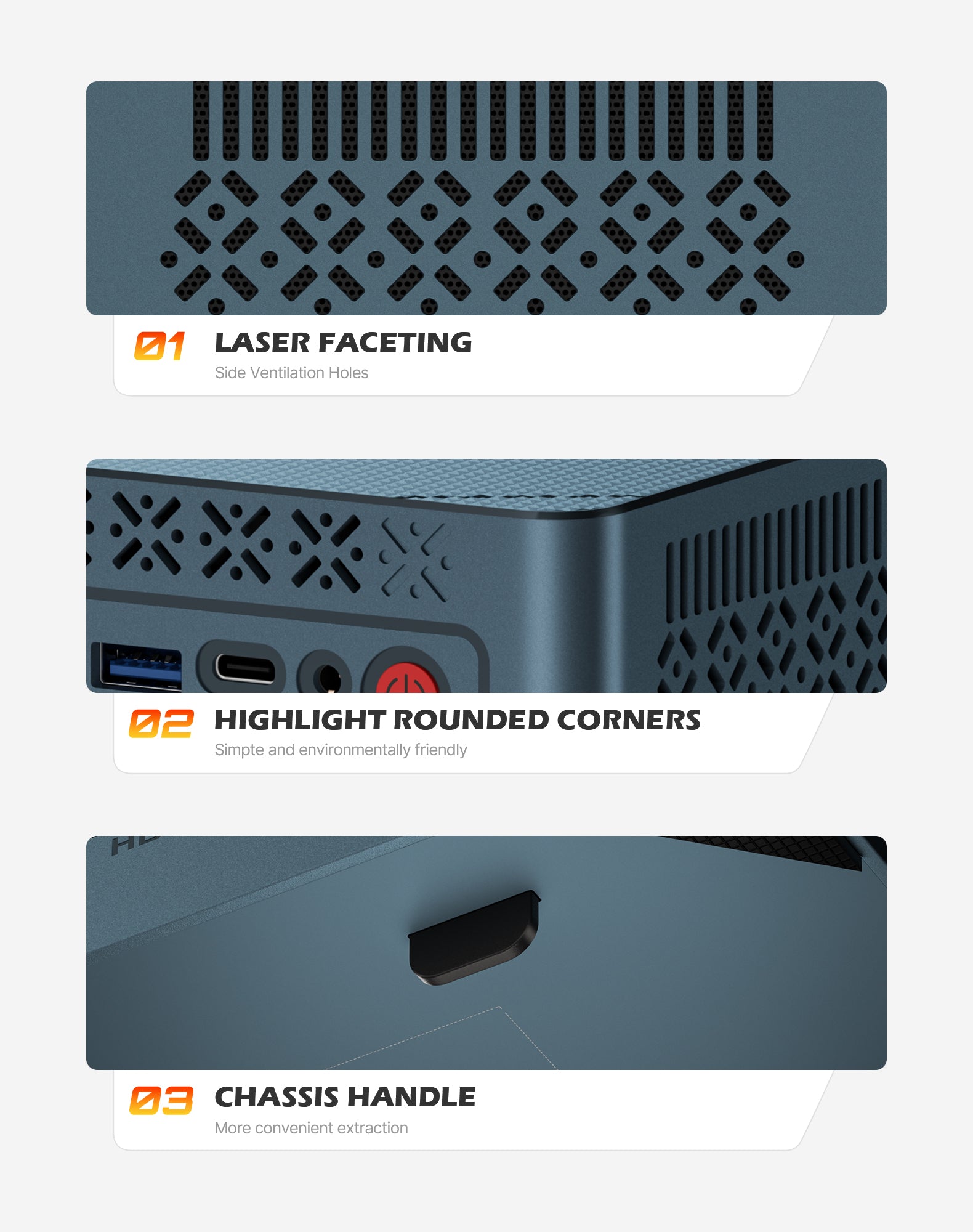 BOSGAME E2 Plus Mini PC  | AMD Ryzen 5 3501U(4C/8T) | 8GB DDR4 256GB SATA SSD | Triple‑Display 4K@60Hz | Win11 Pro | Expandable RAM up to 32GB